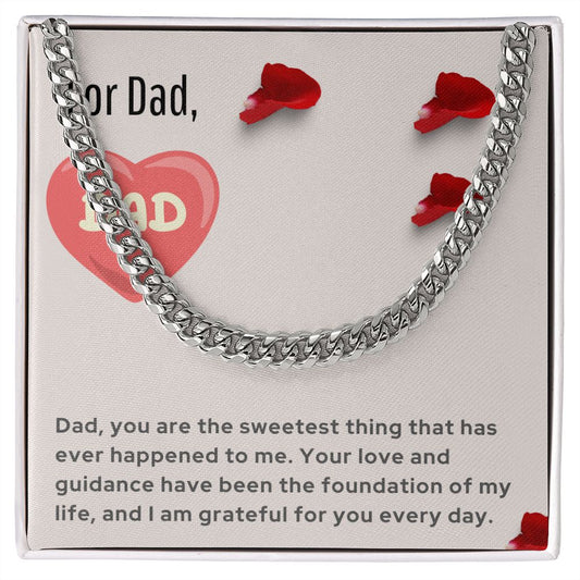 Dad  Cuban Link Chain