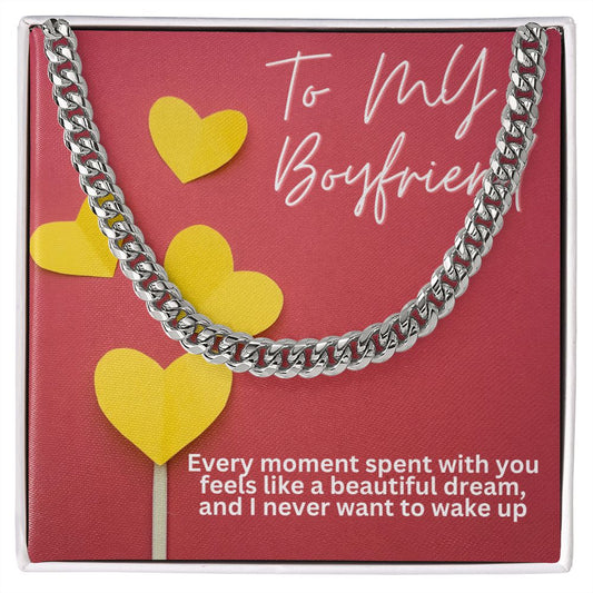 Boyfriend Cuban Link Chain