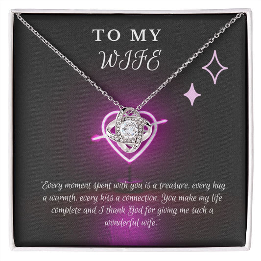 My Wife Love Knot Necklace